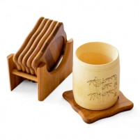 Coaster Set -Bamboo 